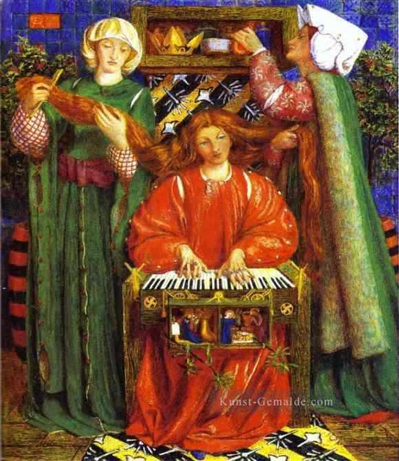 A Christmas Carol Präraffaeliten Bruderschaft Dante Gabriel Rossetti Ölgemälde